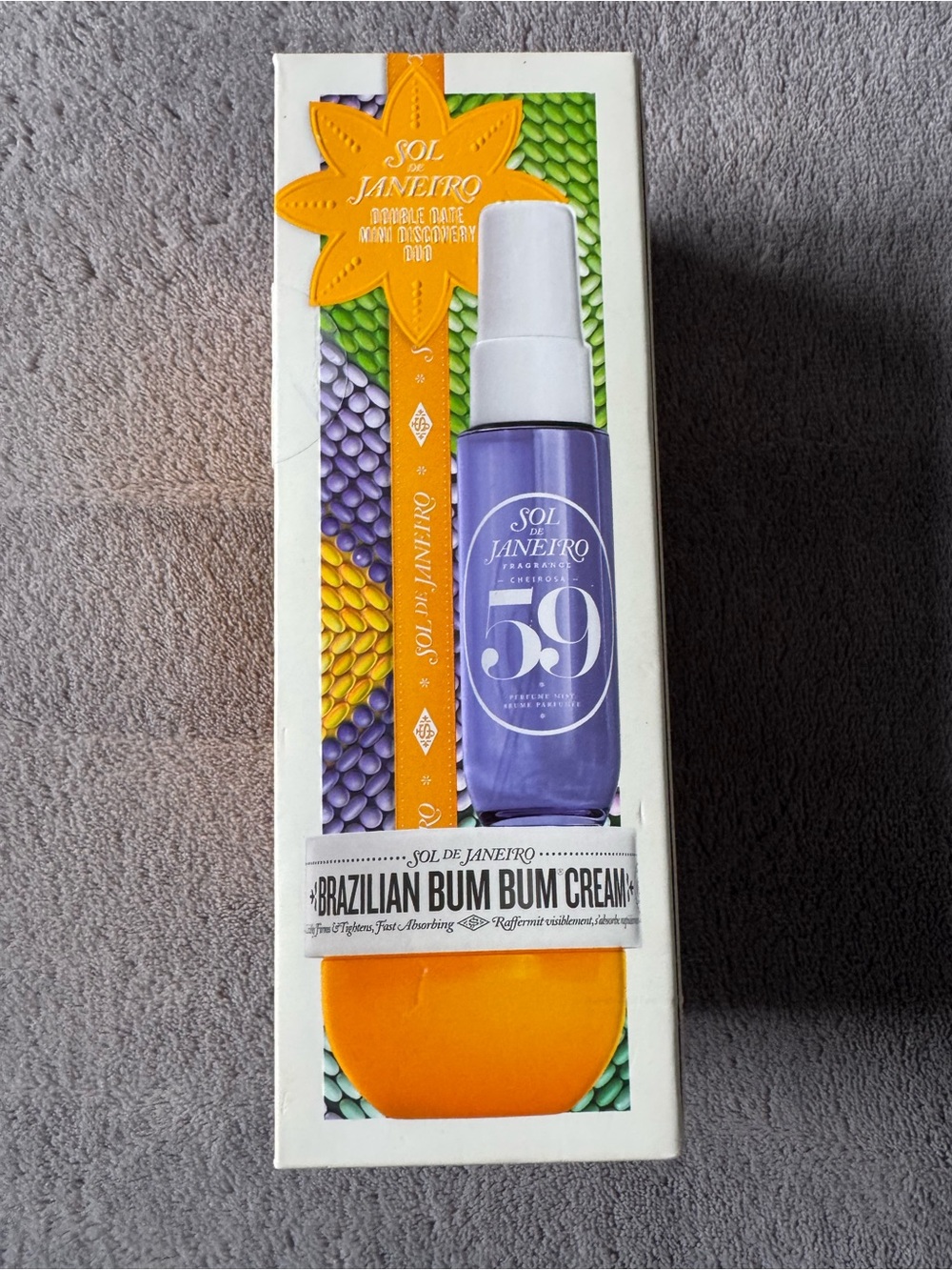 Sol de Janeiro Duo - Purple & Orange Body Cream and 59 Mist